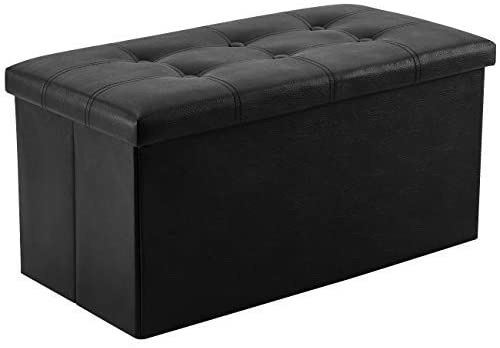 30 inch Folding Storage Ottoman. Appears New - Lot 225
