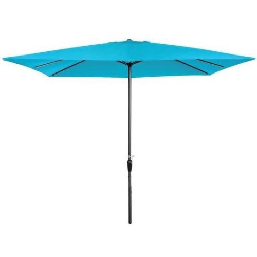 8x11ft Rectangular Patio Umbrella w/ Easy Crank, UV-Resistant Fabric. E-Commerce Return - Lot 233