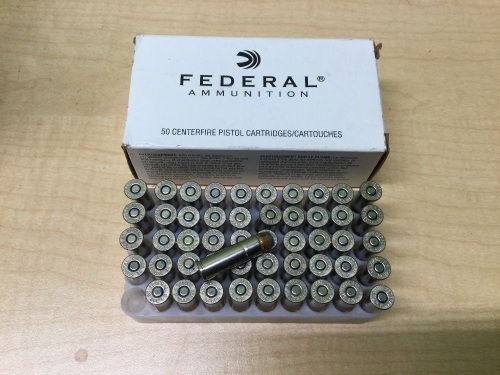 Federal Law Enforcement .38 Spl +P 125Gr JHP 50rd Box - Lot 259
