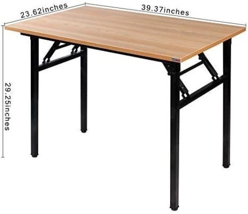 Need Folding Desk for Home Office 39-3/8'' Length Modern Folding Table Computer Desk. Appears New - Lot 342