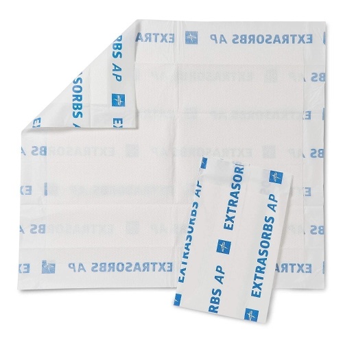 Medline - MSC303625 Extrasorbs Drypad Underpads Air Permeable 30 x 36 inches (Pack of 25). Appears New - Lot 348