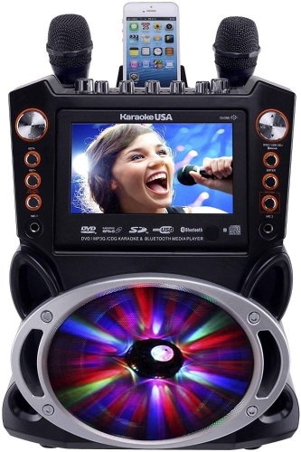 Karaoke USA DJ Karaoke Machine (GF846). Appears New with Open Box - Lot 427