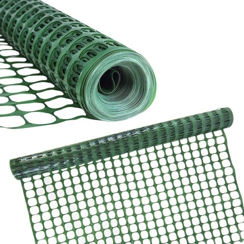 Houseables Plastic Mesh Fence. 100'Lx4'H. Appears New - Lot 439