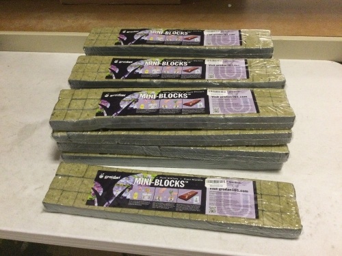 Lot of (13) New 45-Packs of GroDan Mini Blocks Plant Starters - Lot 450