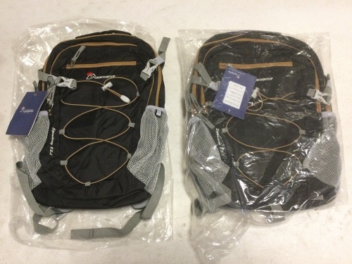 Lot of (2) New Mountaintop Speeding 22L Outdoor Backpacks - Lot 455