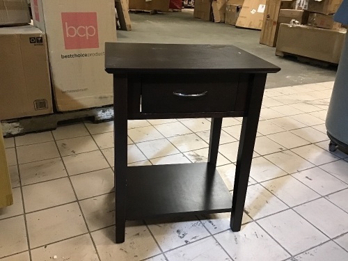 Nightstand with Drawer. E-Commerce Return - Lot 517