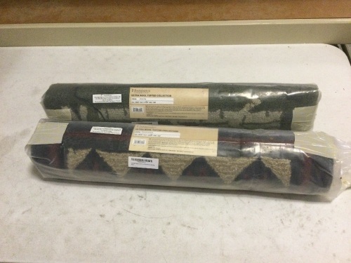 Lot of (2) Homespice 2' x 3' Ultra Wool Tufted Rugs. New - Lot 619