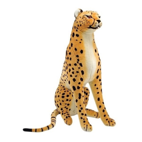 Melissa & Doug Cheetah Plush Toy. 34" Tall. Appears New - Lot 652
