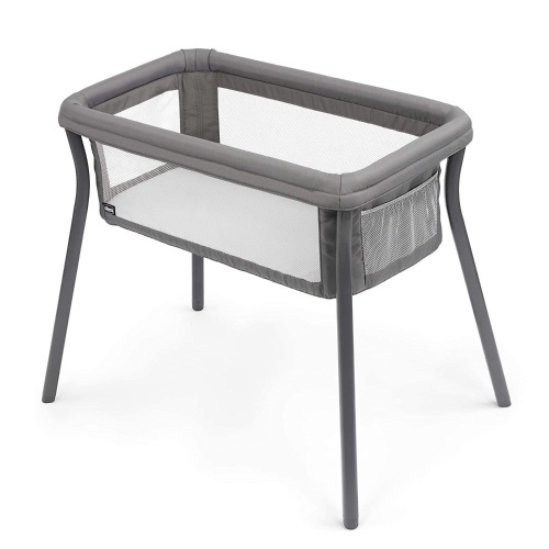 Chicco LullaGo Anywhere Portable Bassinet - Sandstone, Grey. Appears New - Lot 696