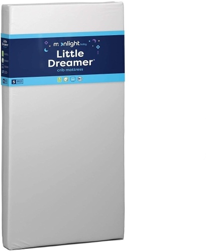 Moonlight Slumber Little Dreamer Dual Sleep Surface Crib Mattress. Appears New - Lot 697