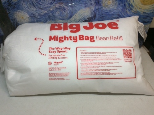 Big Joe Mighty Bag Bean Refill. 85 Liter. Appears New - Lot 826