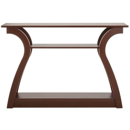 47in 3-Shelf Entryway Display Console Accent Table. Appears New - Lot 862
