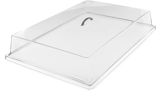 Carlisle SC2507 Acrylic Pastry Tray Cover, Clear. 18x26x4. New with Damage - Lot 869