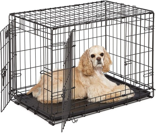 MidWest Homes for Pets Dog Crate. Medium Size. 30L x 19W x 21H". Appears New. E-Commerce Return  - Lot 877