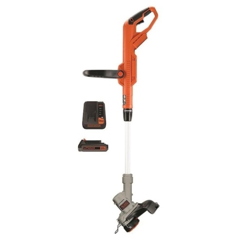 Black & Decker 20-Volt Max 12-in Straight Cordless String Trimmer with Edger Capable (Battery Included). New - Lot 888