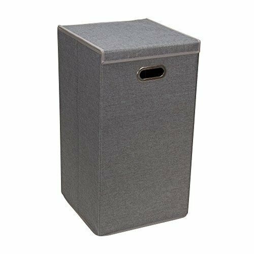 Household Essentials 5620 Collapsible Single Laundry Hamper with Magnetic Lid. Appears New - Lot 906