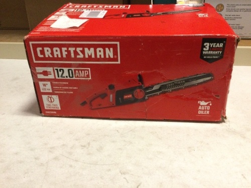 Craftsman Electric Chainsaw. Works - Lot 907