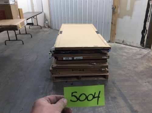 Pallet of Storm Doors. (9) Total Doors. Condition Unknown  - Lot 5004