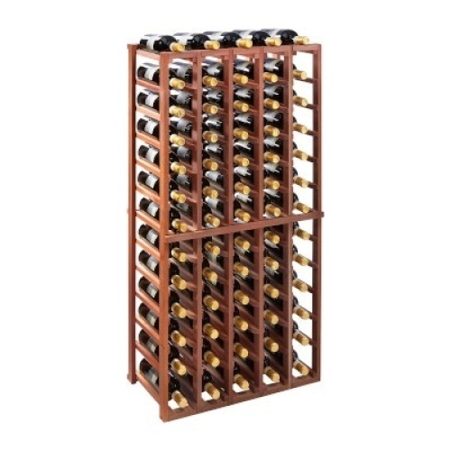 N'FINITY Stackable Wine Rack, 5 Column, Walnut   - Lot 155