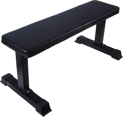 Amazon Basics Flat Weight Workout Exercise Bench, Possibly Missing Hardware  - Lot 1002
