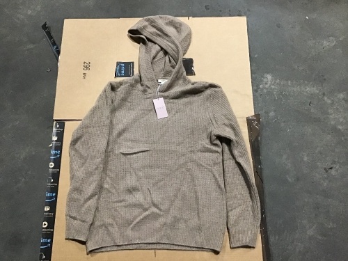 Nap Loungewear 100% Cashmere Hooded Sweater, Medium - Lot 111