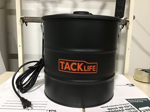 Tacklife 800W Ash Vacuum Cleaner 5 Gallon Capacity - Lot 532