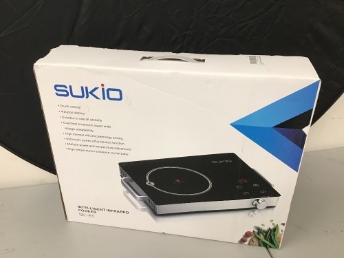 Sukio Electric Ceramic Cooktop Infrared Cooker - Appears New - Lot 171