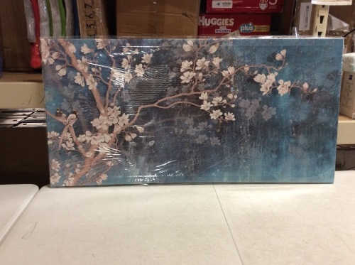Canvas Wall Decor, 40" x 19.5" - Appears New - Lot 327