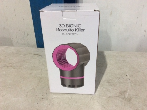 Black Tech 3D Bionic Mosquito Killer  - Lot 560