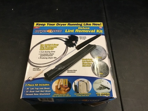 Dryer Max Dryer Lint Vacuum Attachment - Appears New  - Lot 1407