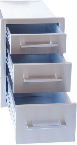 SUNSTONE BA-TD18 Beveled Frame Triple Drawer, 18" - Appears New  - Lot 1178