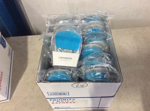 Lot of (24) Landwind Silicone Facial Cleaning Massagers - Lot 1076