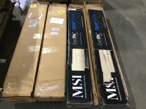 Lot of (8) Cases of MSI Cyrus Akadia 7" x 48" Luxury Vinyl Plank, 23 Sq Ft/ Case  - Lot 188