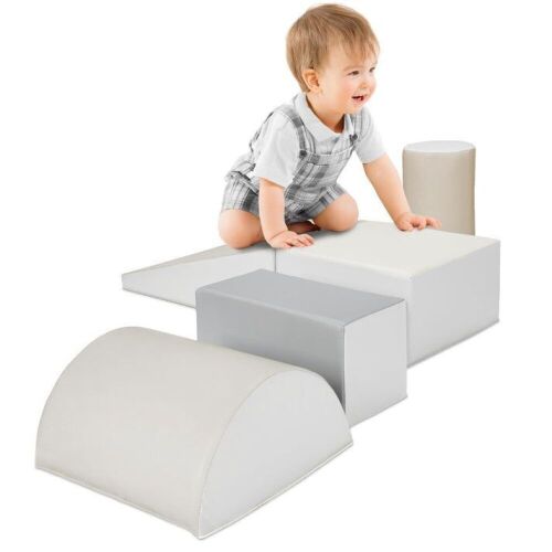 5-Piece Kids Climb & Crawl Soft Foam Shapes Structure Playset - Lot 253