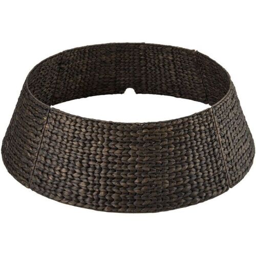 Woven Hyacinth Christmas Holiday Tree Collar - 42in - Lot 256