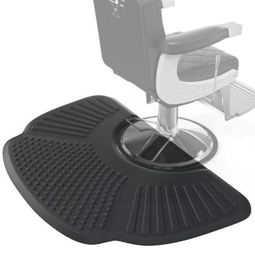 OmySalon 3.3' x 5' Salon Anti Fatigue Barber Mat 1in Thick - Lot 308