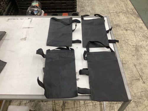 Weight Bag for Pop Up Canopy, 4 pc  - Lot 374