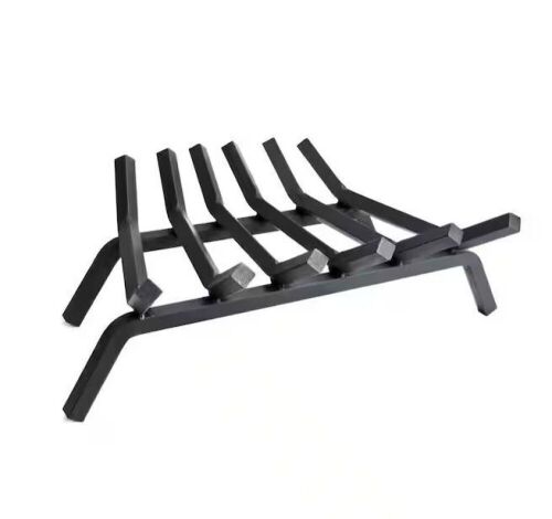 Pleasant Hearth 3/4 in. 24 in. 6-Bar Steel Fireplace Grate - Lot 397