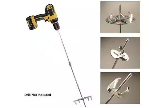 Drill Till 3 in 1 Tool for Weeding, Tilling and Bulb Planting  - Lot 399