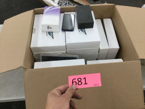 Lot of (17) Tablets & (3) Phones - For Parts or Repair  - Lot 681