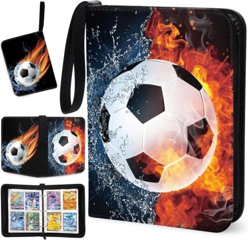 Lot of (5) Sports Trading Card Binder, 4-Pocket, Holds up to 400 Cards  - Lot 443