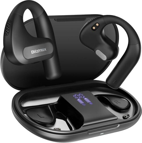 BlitzMax Open Ear Headphones True Wireless Bluetooth - Lot 232