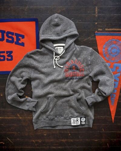 Melo Syracuse Basketball Grey PO Hoody, Large  - Lot 292