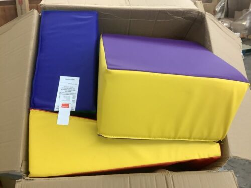 5-Piece Kids Climb & Crawl Soft Foam Shapes Structure Playset - Lot 477