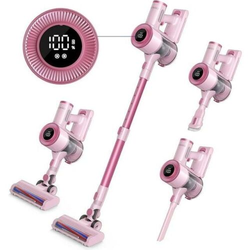 Homeika 8 in 1 Lightweight Cordless Stick Vacuum Cleaner, 20Kpa Powerful Suction with LED Display - Lot 146