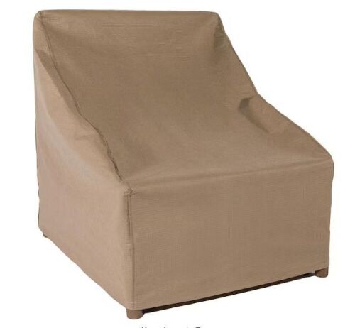 Lot of (2) Classic Accessories Essential 32 in. W Patio Chair Cover & (1) Ultimate 50 in. Square Fire Pit Cover - Lot 647
