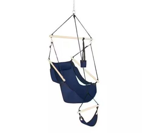 OnCloud 4 ft. Hanging Sky Hammock Chair with Pillow and Drink Holder - Lot 436
