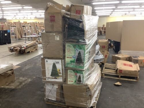 Pallet of Christmas Trees - Uninspected  - Lot 225