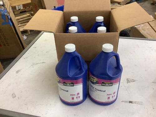 Lot of (6) ZEP 1 Gallon Odor Control Disinfectant Concentrate - Lot 642