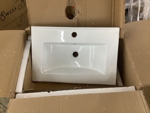 Cermaic Vessel Vanity Sink  - Lot 672
